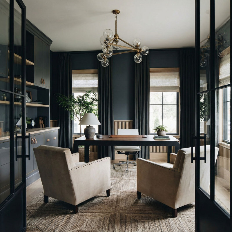 Alexei Walnut Wood Dining Table