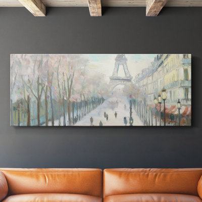 Abstract Series 10 #L-Wide Gallery Wrapped Canvas
