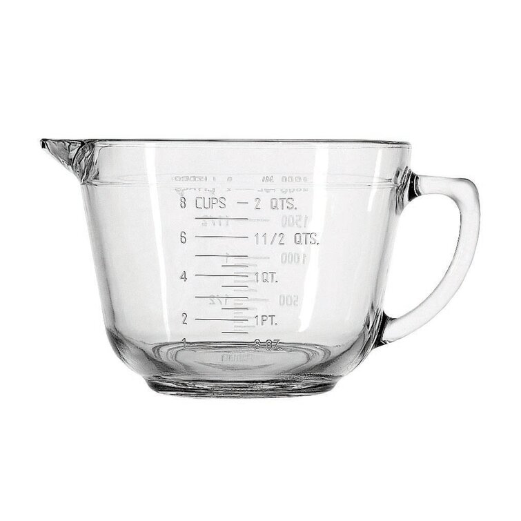 Anchor Hocking Red 8oz Measuring Cup - Kitchen & Company