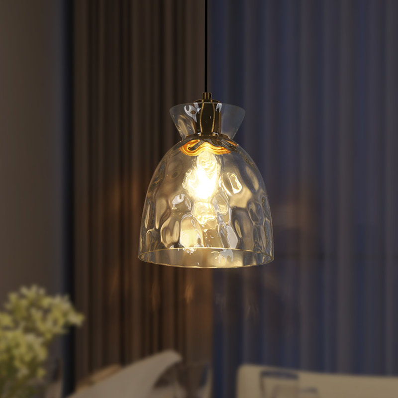 Luminaire suspendu pour îlot de cuisine moderne à 1 lumière l 7,5 po Meya Meya
