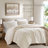 Luxurious Chenille Bedding Sets, Ivory Cable Knit, Cozy Bedroom Essential
