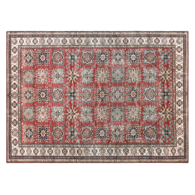 Wyatt & Ash Minot Machine Washable Imagine Printed Chenille Rugs 1-Piece, Rectangle 8' x 11'