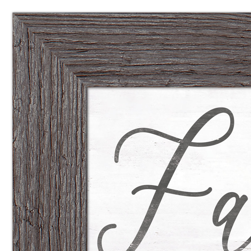 «Family Blessing», reproduction encadrée, H 16 po x l 20 po x P 0,75 po