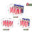 4 Pack Clear Storage Bins with Handles