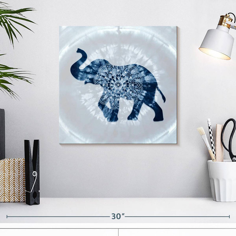 Kala Elephant Mandala, H 16 po x l 16 po