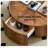 40-inch Coffee Table With Natural Walnut Top