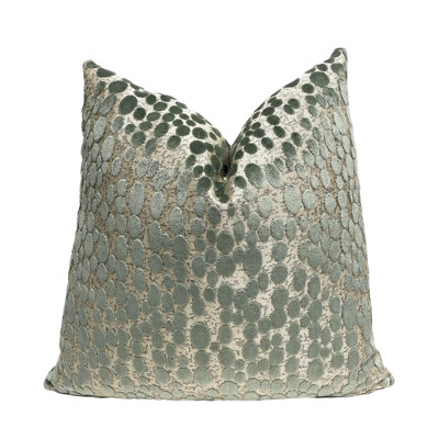 Oval Velvet Throw Pillow Cover