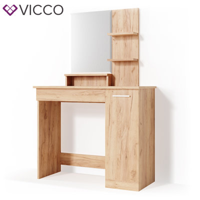 Mohonk Dressing Table with Mirror