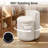 Upholstered Velvet 360° Swivel Storage Vanity Stool No Assembly Needed-1243018900