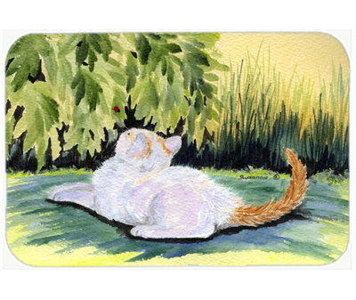 East Urban Home Cat Glass Cutting Board