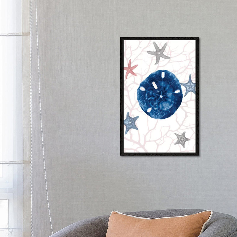 Nautical Splendor I by Albert Koetsier - Print on Canvas, 66.04cm H x 45.72cm W x 3.81cm D, Black Framed