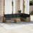 Vidaxl Garden Sofa Set Grey