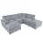 Polyester gris est en rupture de stock