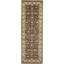 Hand Knotted Wool Oriental Area Rug in Brown/Cream/Black-728567580