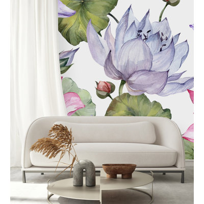 Pre-Pasted Floral
