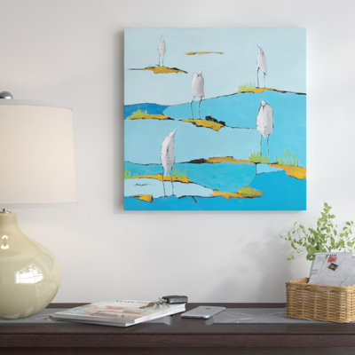 « beach bums », reproduction d’art sur toile