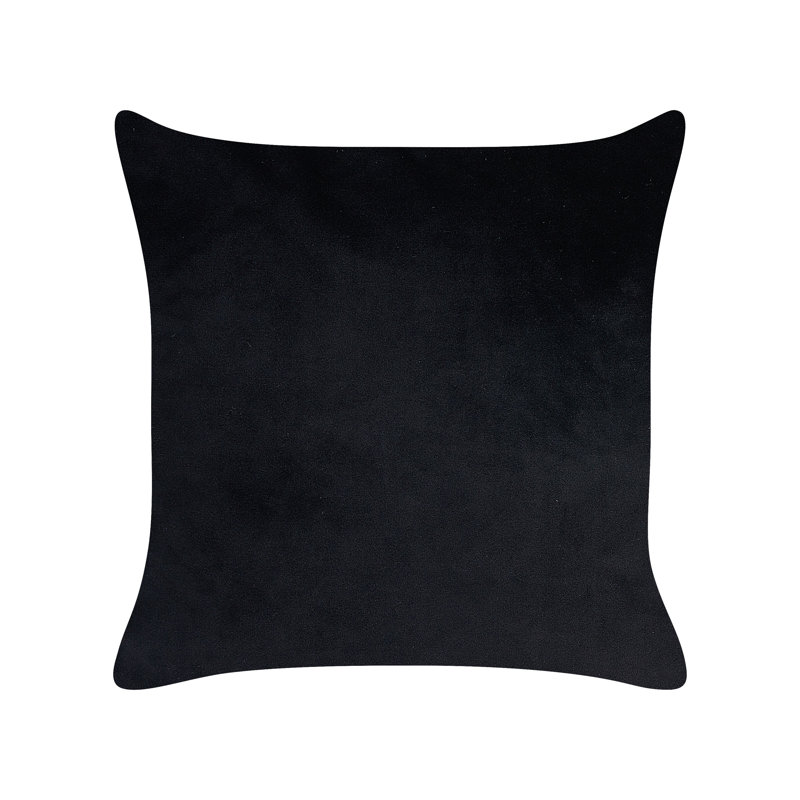 Garrettsville Square Cushion, Black