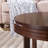 Solid + Manufactured Wood Oval End Table in Chocolate Cherry