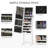 Floor Standing Jewelry Cabinet With LED Light, Lockable Jewelry Organizer With Full-Length Mirror, And 4 Adjustable Angles-258879632