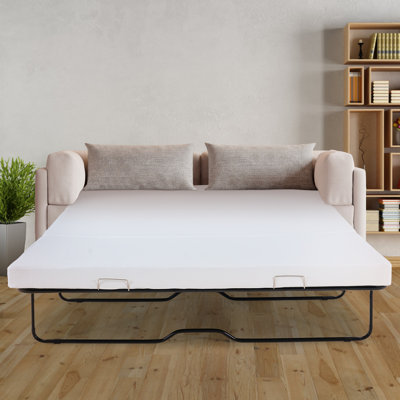 Canapé-lit pliable de remplacement en mousse à mémoire de forme avec matelas à mémoire de forme 4 po, canapé non inclus