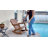 All-Weather HDPE Folding Adirondack Rocking Chair with Retractable Ottoman, 3-Position Adjustable Outdoor Rocking Chair for Patio, Gargen, Deck-1920291617