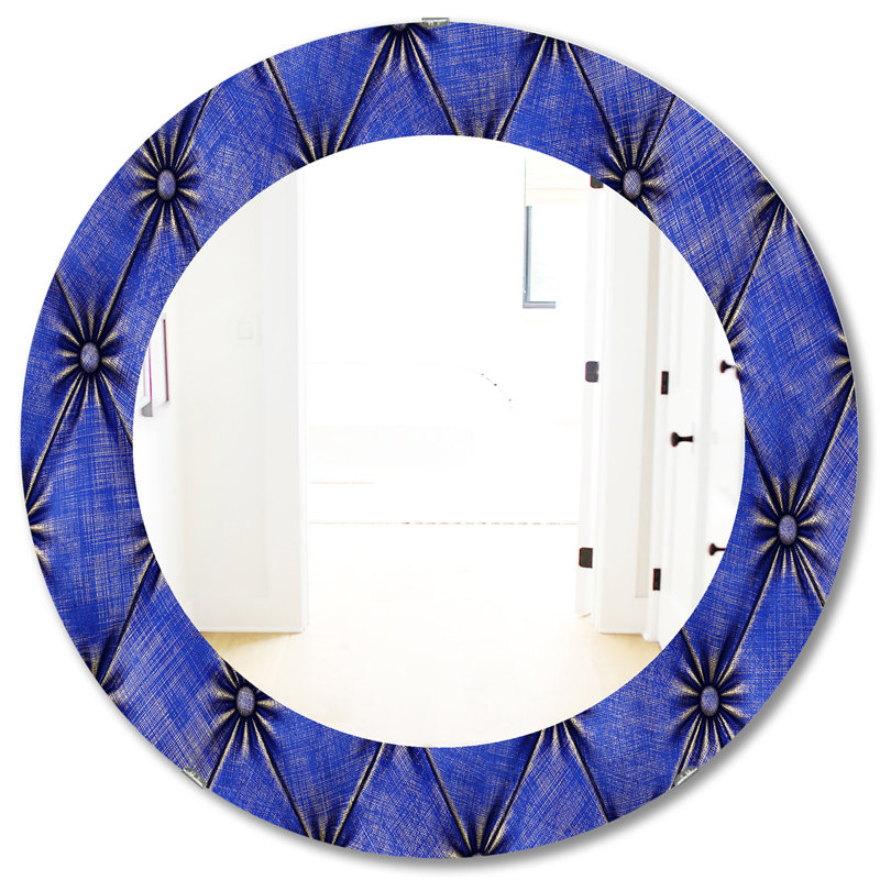 Miroir d'appoint mural, H 31,5 po x l po