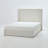 Chenille Upholstered Bed-1729841932