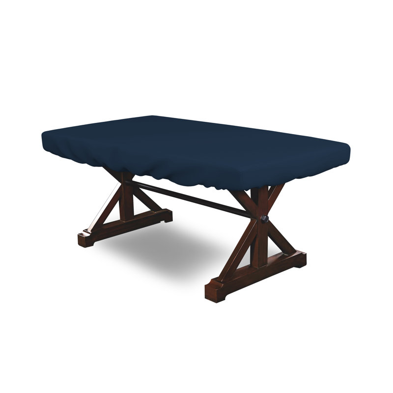Housse de table de poker polyvalente pour l'intérieur et l'extérieur, Bleu, L 44 po x l 96 po