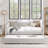 Upholstered Daybed Trundle Sofa Bed Vertical Stripes-871284231-871284234