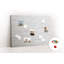 Mariena Magnetic Cork Corkboard / Bulletin Board Bulletin Board