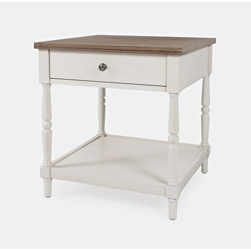 Table de bout avec rangement Daneya