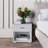 Novara Single Drawer Low Profile Nightstand-527298515