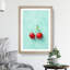 Two Cherries - Framed Print-62792863-62792864