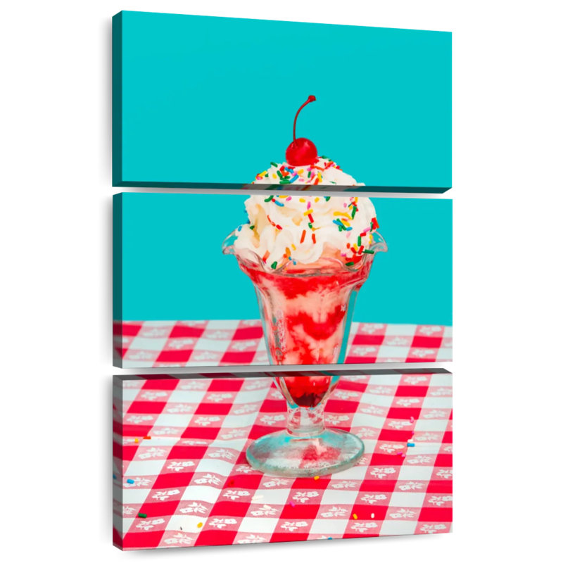 Yarlin Ice Cream Sundae, 38" H x 24" W