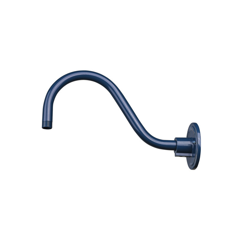 Tige d’extension de col d’oie en aluminium suspendu Ingraham, H 7,5 po x l 4,5 po, Bleu marine