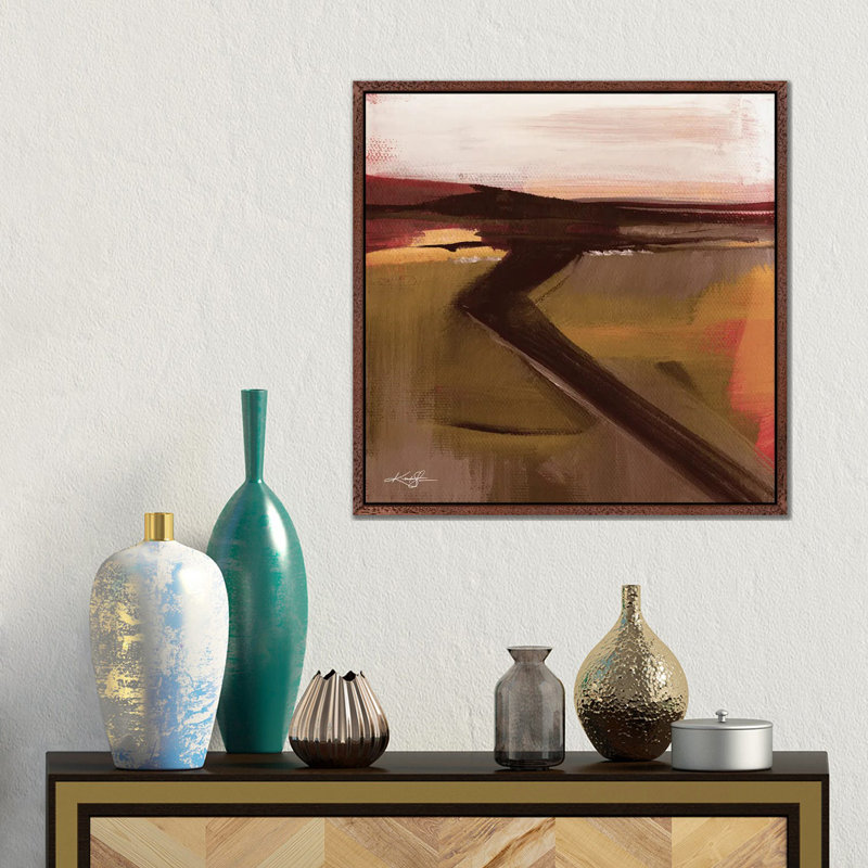 Destiny 2-2 1 Piece Wall Art on Canvas, 45.72 cm H x 45.72 cm W x 4.445 cm D, Classic Wood Floater Framed