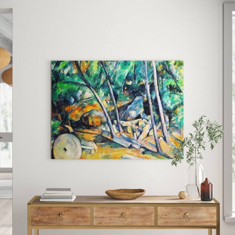 Paul Cezanne - Wrapped Canvas Painting, 60cm H x 80cm W x 1.8cm D