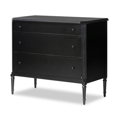 Lendon 3 Drawer Dresser-Black