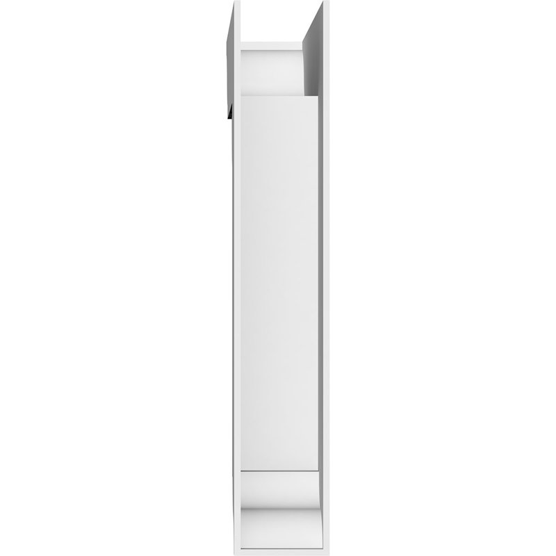 5"W x 24"D x 32"H Standard Olympic Architectural Grade PVC Bracket with Traditional Ends, 32"H x 5"W x 24"D