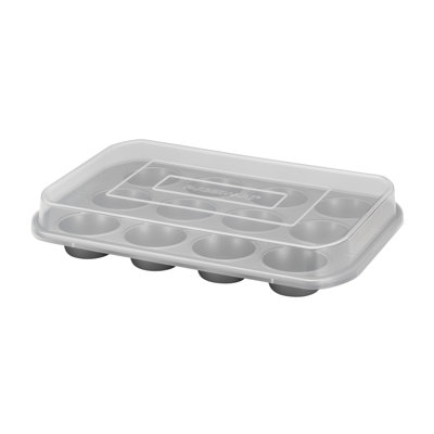 12-Cup Covered Muffin Pan