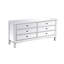 Commode double à miroir 6 tiroirs Brixton-484204294