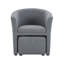 Alleria Fabric Accent Chair with Ottoman-843076088