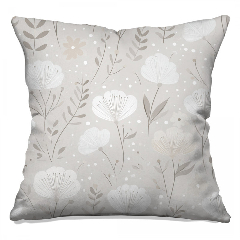 Coussin Floral, 20 x 20 inches