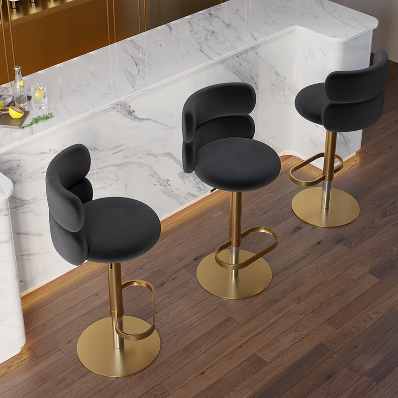 Height Adjustable Bar Stool