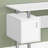 Computer Desk, Home Office, Laptop, Storage, Work, Metal, Laminate, Contemporary-904880734