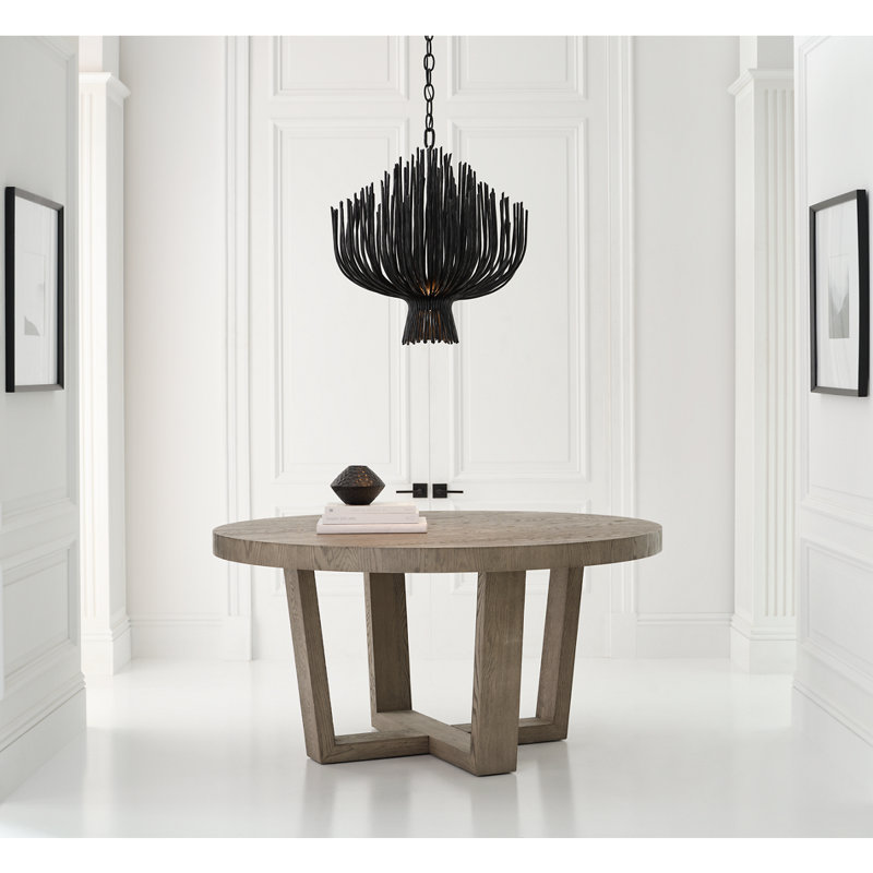 Chapman & Myers Astra 42" Sculpted Chandelier, 35.5" H x 31.75" W x 31.75" D, Waxed Plaster
