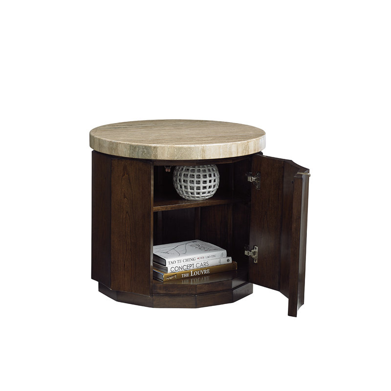 Laurel Canyon Glendora Drum Table - Thumbnail 3