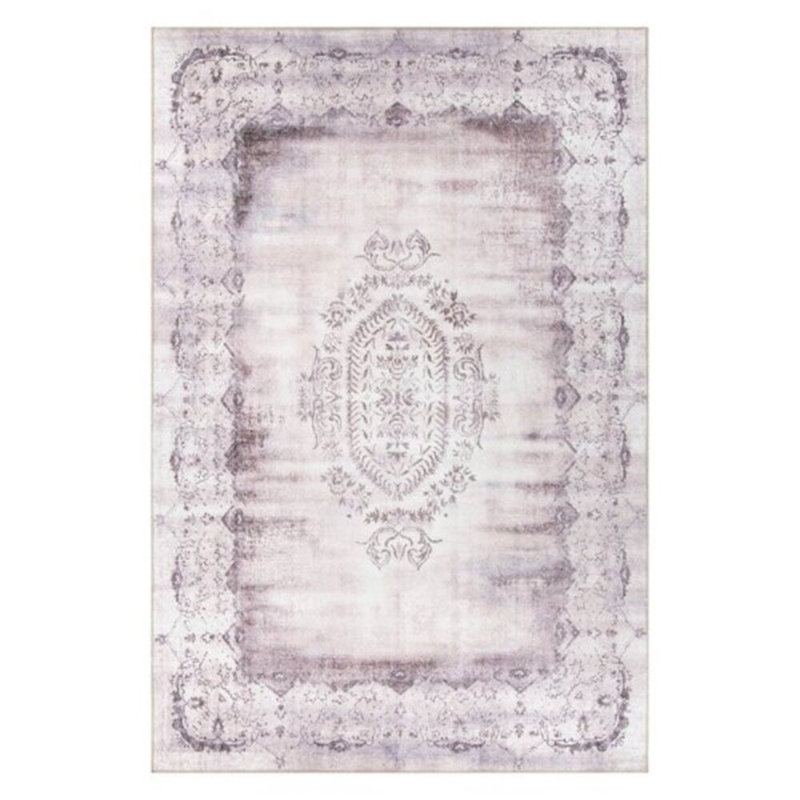 Luxurious Machine Washable Carpet, 100% Polyester, 7.5 x 10.8 Feet | Pile Height: 0.2 Inches, 1850 g/m² | Recycled Poly Cotton Underside, Easy Care, Perfect for Living Room & Bedroom, Soft & Durable Design