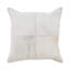 Canada 20" Natural Hide Throw Pillow, Chestnut-2046171485