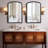 Chadwood Solid Wood Arch Mirror-807824782-807824783